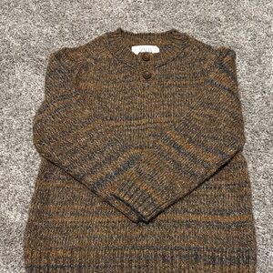 Zara kids Brown Crewneck Sweater